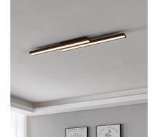 Eglo Eglo 31715 - LED RGBW Stmívatelné stropní svítidlo SALITERAS-Z 20,4W/230V černá