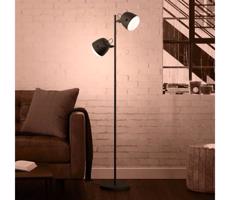 Eglo Eglo 390048 - Stojací lampa UPANEMA 2xE27/28W/230V černá