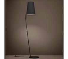 Eglo Eglo 390134 - Stojací lampa PETROSA 1xE27/40W/230V černá