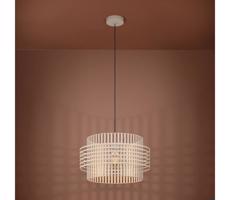 Eglo Eglo 390145 - Lustr na lanku OLTAMAR 1xE27/40W/230V pr. 48 cm krémová