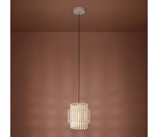 Eglo Eglo 390146 - Lustr na lanku OLTAMAR 1xE27/40W/230V pr. 21 cm krémová