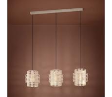 Eglo Eglo 390147 - Lustr na lanku OLTAMAR 3xE27/40W/230V krémová
