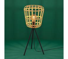 Eglo Eglo 390154 - Stolní lampa MONTEZUELO 1xE27/40W/230V hnědá