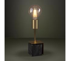 Eglo Eglo 390168 - Stolní lampa CARMITA 1xE27/40W/230V zlatá/černý mramor