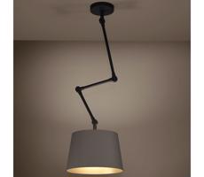 Eglo Eglo 390198 - Lustr na tyči PISTUNIO 1xE27/40W/230V hnědá