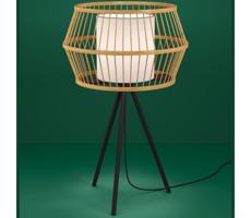 Eglo Eglo 390235 - Stolní lampa MONTERROSO 1xE27/40W/230V hnědá