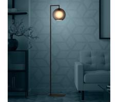 Eglo Eglo 390254 - Stojací lampa ARANGONA 1xE27/40W/230V kouřová