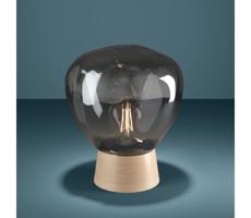 Eglo Eglo 390321 - Stolní lampa MAGACELA 1xE27/40W/230V kouřová