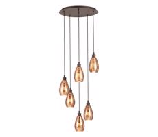 Eglo Eglo 39508 - Lustr na lanku SIRACUSA 6xE27/60W/230V