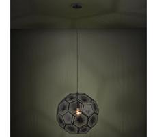 Eglo Eglo 39619 - Lustr na lanku SKOURA 1xE27/60W/230V 50 cm černá