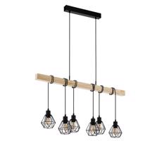 Eglo Eglo 43133 - Lustr na lanku TOWNSHEND 6xE27/60W/230V