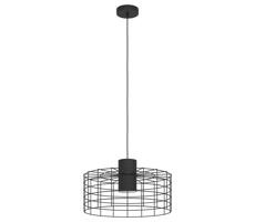 Eglo Eglo 43628 - Lustr na lanku MILLIGAN 1xE27/40W/230V pr. 48 cm černá