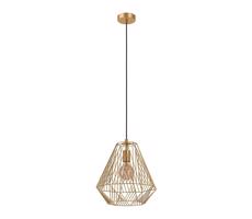 Eglo Eglo 43695 - Lustr na lanku STYPE 1xE27/40W/230V zlatá