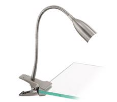 Eglo Eglo 54647 - LED Stolní lampa s klipem LED/4,5W/230V 3000K matný chrom