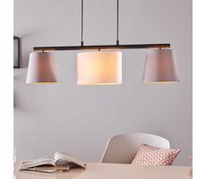 Eglo Eglo 55207 - Lustr na lanku ALMEIDA 3xE14/25W/230V šedá