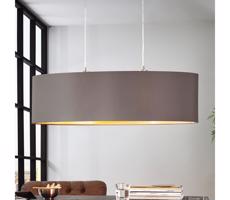 Eglo Eglo 55271 - Lustr na lanku MASERLO 2xE27/60W/230V hnědá