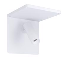 Eglo Eglo 67562 - LED Nástěnné svítidlo s policí CIGLIE LED/8,1W/230V bílá