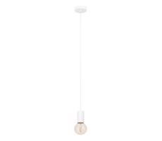 Eglo Eglo 900798 - Lustr na lanku POZUETA 1xE27/40W/230V bílá