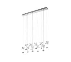 Eglo Eglo 93663 - LED závěsné svítidlo PIANOPOLI 10xLED/2,5W/230V
