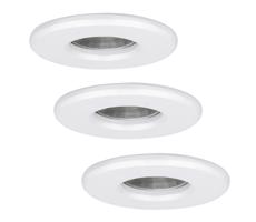 Eglo Eglo 94977 - SADA 3x LED koupelnové svítidlo IGOA 1xGU10/3,3W/230V IP44