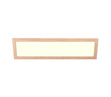 Eglo Eglo-LED Přisazený panel SALOBRENA-RW LED/34W/230V 2700/4000K 124x34 cm hnědá