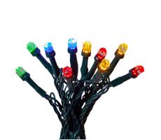 Eglo Eglo - LED Venkovní vánoční řetěz DIAMOND 200xLED/1 funkce 15m IP44 multicolor