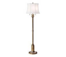 Elstead Feiss FE-STATEROOM-FL-BB - Stojací lampa STATEROOM 2xE27/60W/230V mosaz