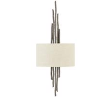 Elstead Hinkley HK-SPYRE2-MMB - Nástěnné svítidlo SPYRE 2xE14/60W/230V šedá