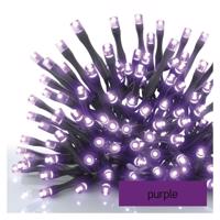 EMOS D1AF01 Standard LED spojovací vánoční řetěz, 10 m, venkovní i vnitřní, fialová