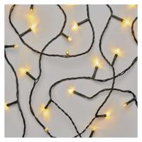 EMOS D4FW02 LED vánoční řetěz, 5,6 m, 3x AA, venkovní i vnitřní, teplá bílá, časovač