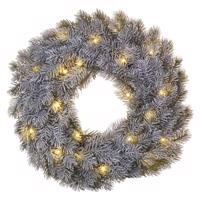 EMOS DCTW15 LED dekorace – adventní věnec, 40 cm, 2x AA Teplá bílá