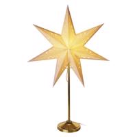 EMOS LED hvězda papírová se stojánkem, 45 cm, vnitřní