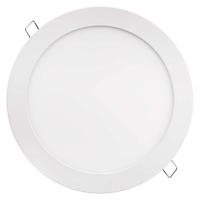 EMOS LED panel 220mm, kruhový vestavný bílý, 18W teplá bílá 1540111810 Teplá bílá