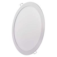 EMOS LED panel 297mm, kruhový vestavný bílý, 24W neutrální bílá ZD1152