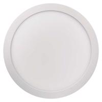 EMOS LED panel 300mm, kruhový přisazený bílý, 24W neutrální bílá 1539053080