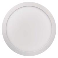 EMOS LED panel 300mm, kruhový přisazený bílý, 24W teplá bílá 1539051040 Teplá bílá