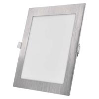 EMOS LED podhledové svítidlo NEXXO stříbrné, 22,5 x 22,5 cm, 18 W, teplá/neutrální bílá ZD2243 Teplá bílá