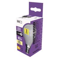 Emos LED žárovka Filament Mini Globe mléčná 4,2W E14 teplá bílá Teplá bílá