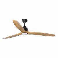 FARO ALO L LED, černá, stropní ventilátor
