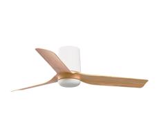 FARO Barcelona FARO 33833 - Stropní látor MINI PUNT TUB S hnědá/bílá pr. 90 cm + DO