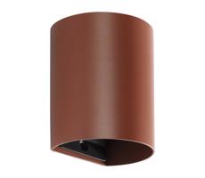 FARO Barcelona FARO 40525 - Nástěnné svítidlo SOLE 1xGU10/8W/230V cihlová kulatý