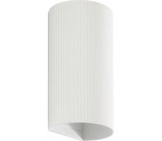 FARO Barcelona FARO 40542 - Nástěnné svítidlo SOLE 2xGU10/8W/230V bílá vroubkovaná kulatý