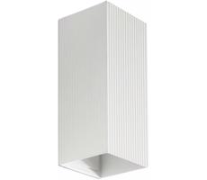 FARO Barcelona FARO 40565 - Nástěnné svítidlo SOLE 2xGU10/8W/230V bílá vroubkovaná hranatý