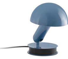 FARO Barcelona FARO 56102 - Stolní lampa s klipem 2v1 BELA 1xE27/15W/230V modrá