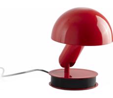 FARO Barcelona FARO 56103 - Stolní lampa s klipem 2v1 BELA 1xE27/15W/230V červená
