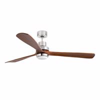 FARO LANTAU XL LED, nikl, stropní ventilátor