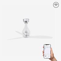 FARO MINI ETERFAN M, transparentní, stropní ventilátor s DC motorem SMART