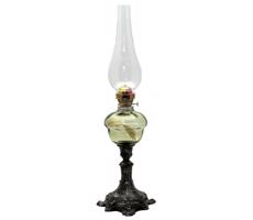 Floriánova huť Petrolejová lampa BARBORA 54 cm lesní zelená