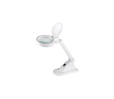 Geti LED Stolní lampa s lupou LED/6W/230V bílá