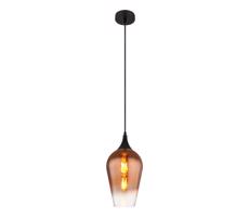 Globo Globo 15552H1 - Lustr na lanku LAVUS 1xE27/60W/230V pr. 18 cm měděná